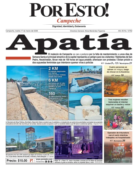 Portada de Por Esto (campeche)