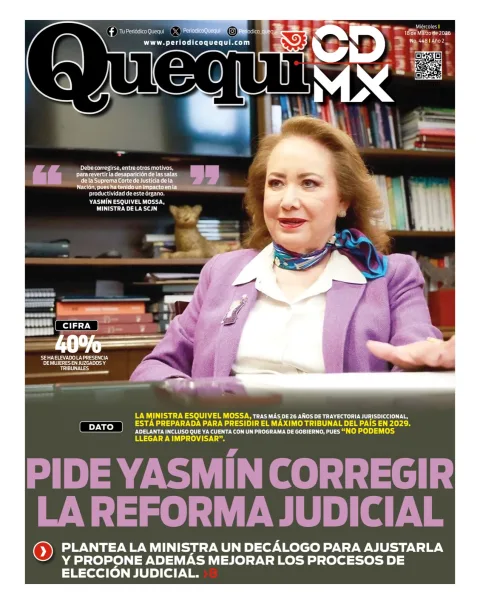 Portada de Quequi CDMX del miércoles, 18 de marzo de 2026