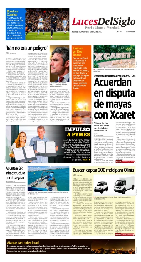 Portada de Luces del Siglo