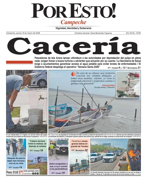 Portada de Por Esto (campeche)