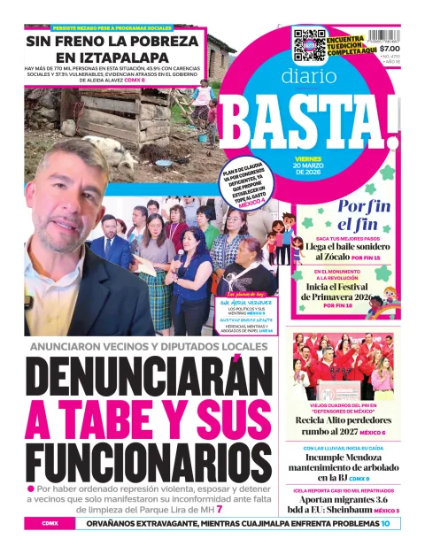 Portada de Basta! (portada)
