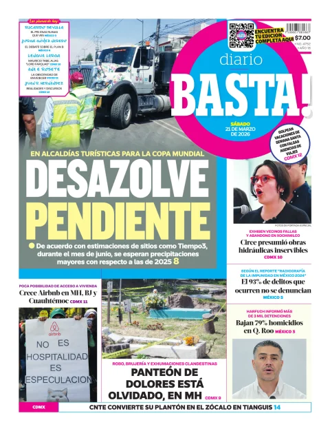 Portada de Basta! (portada)