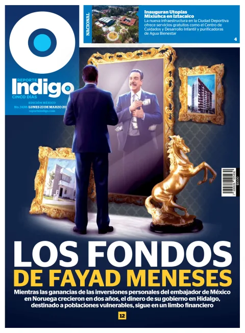 Portada de Reporte Indigo Nacional del lunes, 23 de marzo de 2026