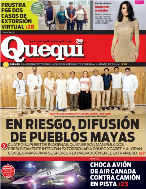 Portada de Quequi (contraportada) del martes, 24 de marzo de 2026