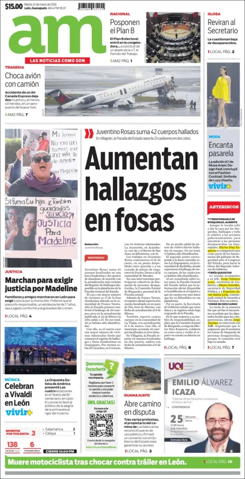 Portada de Am Corredor Industrial del martes, 24 de marzo de 2026