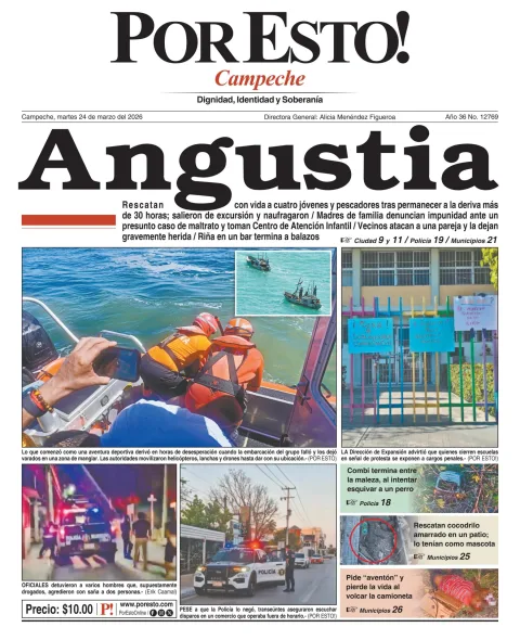 Portada de Por Esto (campeche)
