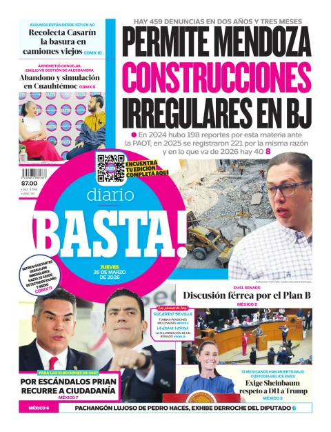 Portada de Basta! (portada)