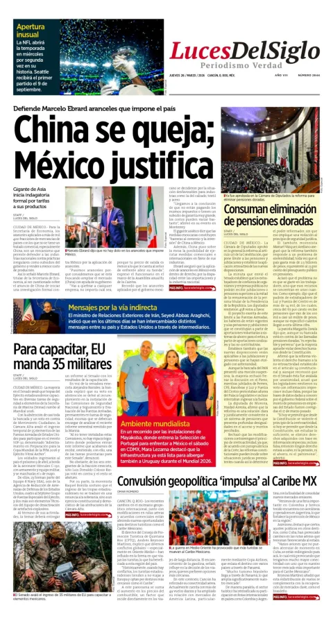 Portada de Luces del Siglo