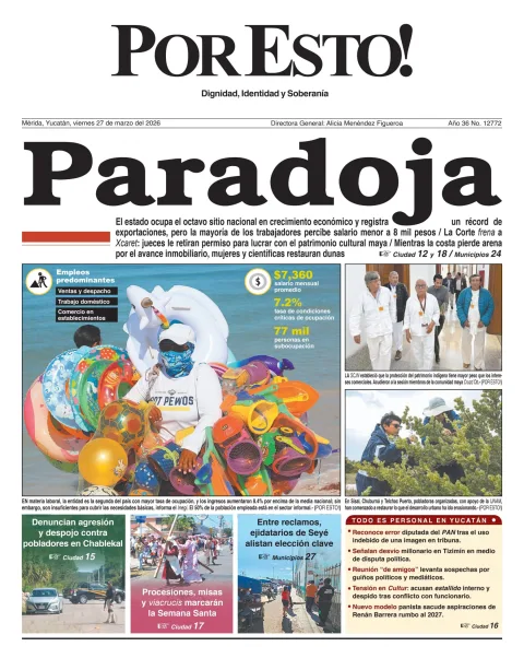 Portada de Por Esto (merida, Yucatan)