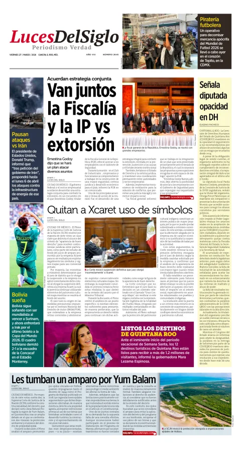 Portada de Luces del Siglo