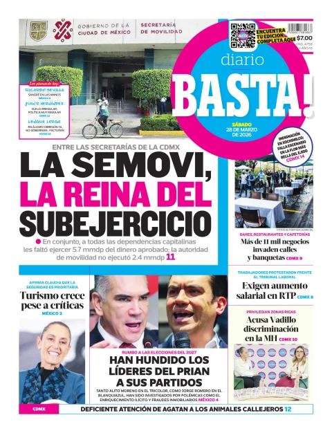 Portada de Basta! (portada)