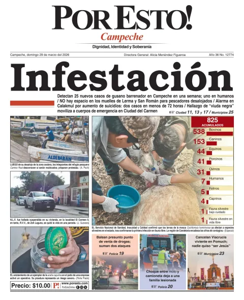 Portada de Por Esto (campeche)