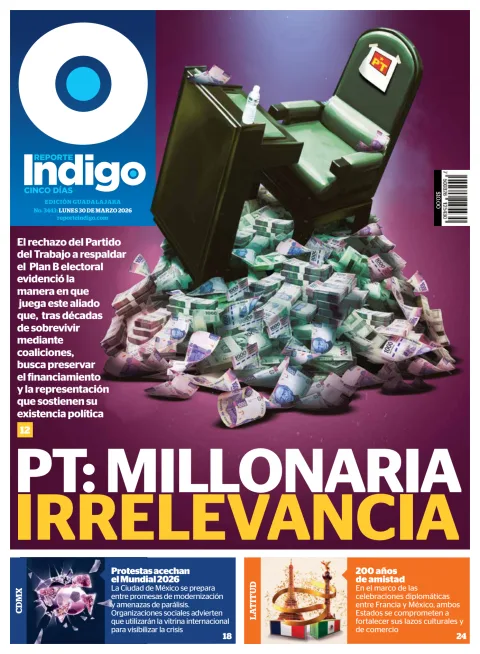 Portada de Reporte Indigo Guadalajara del lunes, 30 de marzo de 2026