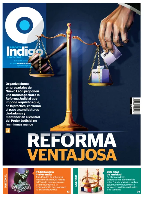 Portada de Reporte Indigo Monterrey del lunes, 30 de marzo de 2026