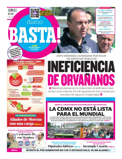 Portada de Basta! (portada)