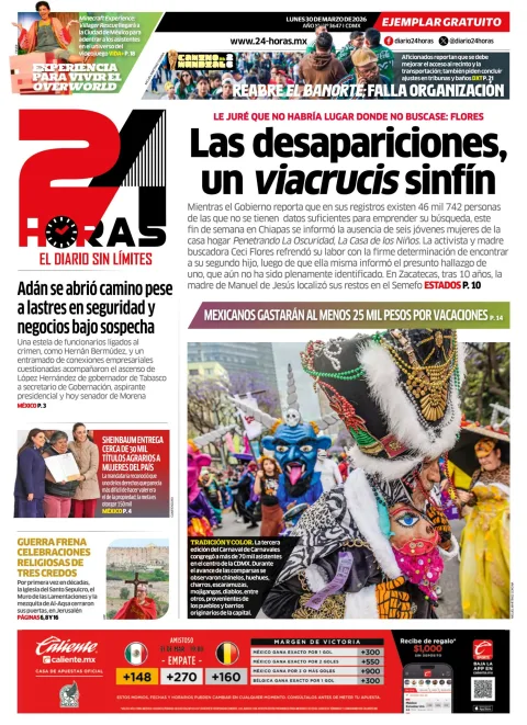 Portada de 24 Horas