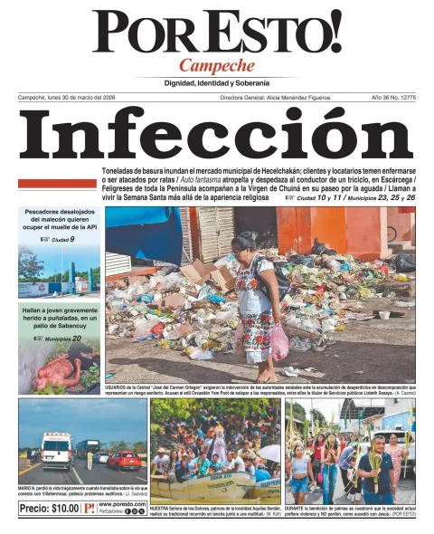 Portada de Por Esto (campeche)