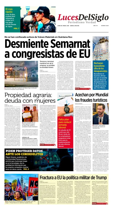 Portada de Luces del Siglo