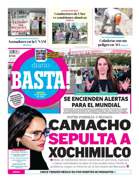 Portada de Basta! (portada)