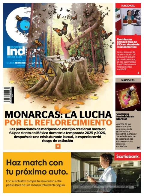 Portada de Reporte Indigo Guadalajara del miércoles, 1 de abril de 2026