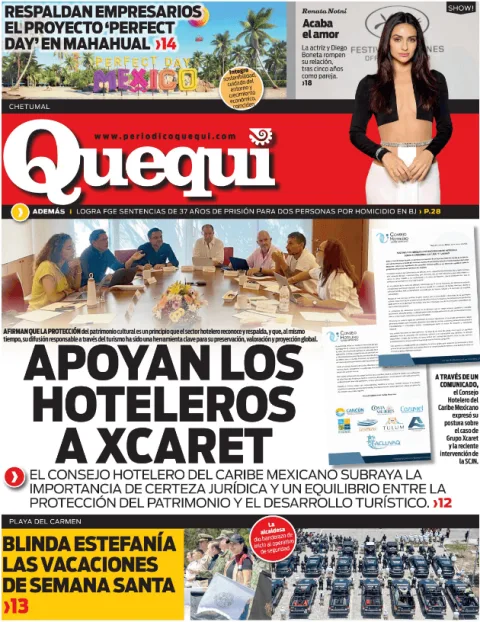 Portada de Quequi (contraportada) del miércoles, 1 de abril de 2026