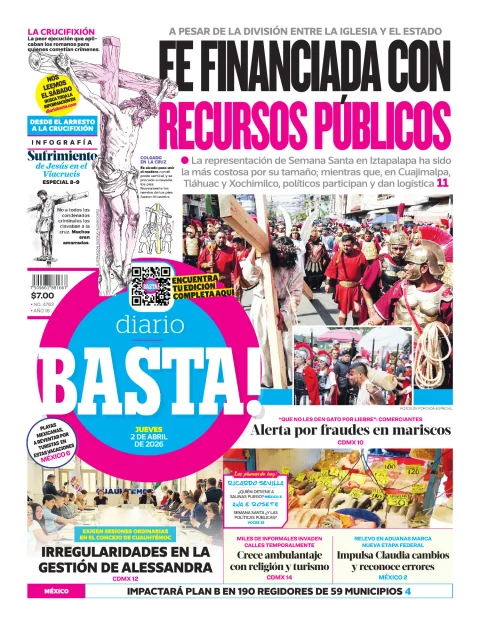 Portada de Basta! (portada)