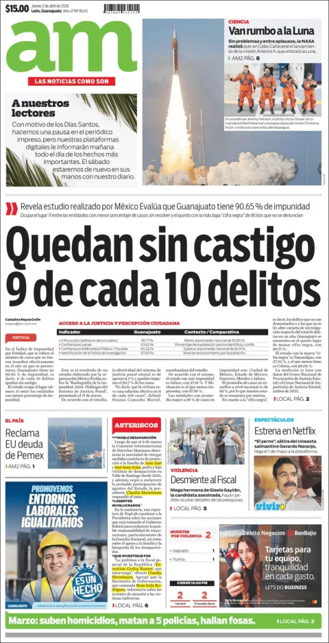 Portada de Am Corredor Industrial del jueves, 2 de abril de 2026