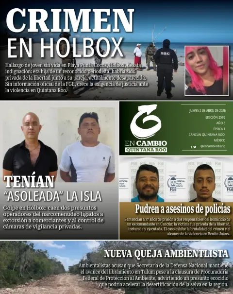Portada de En Cambio - Quintana Roo (portada)