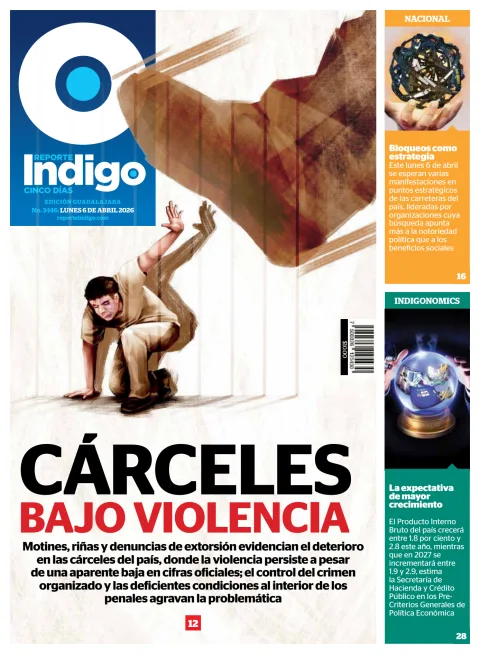 Portada de Reporte Indigo Guadalajara del lunes, 6 de abril de 2026