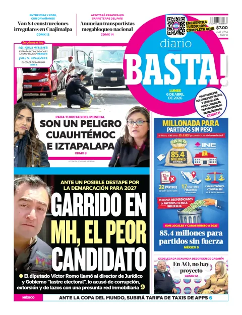 Portada de Basta! (portada)