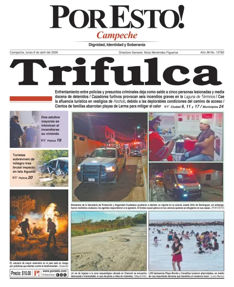 Portada de Por Esto (campeche)