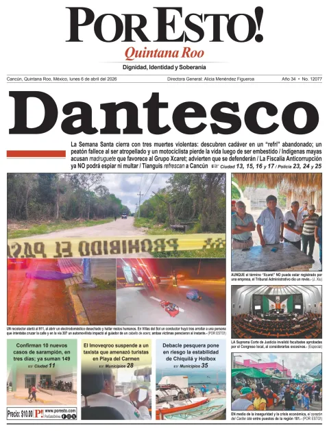 Portada de Por Esto (quintana Roo Cancun)