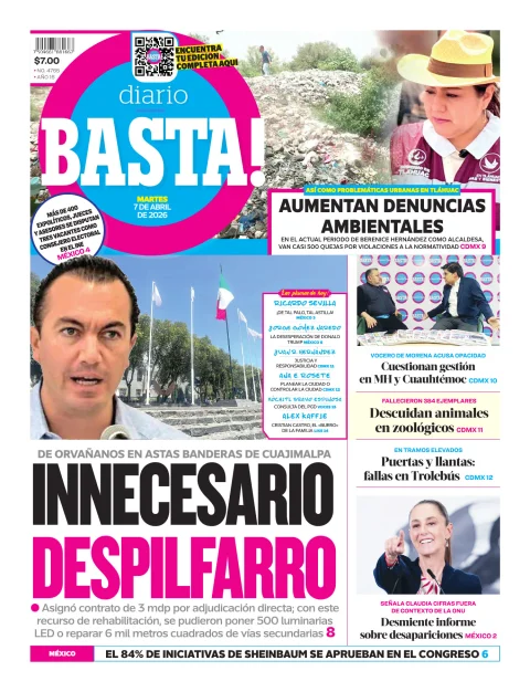 Portada de Basta! (portada)