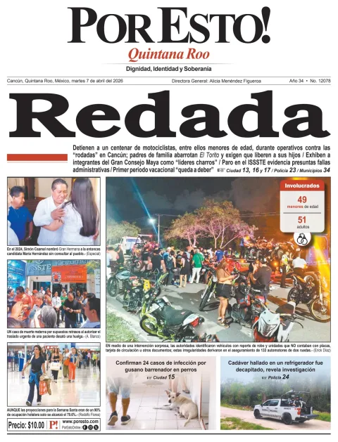 Portada de Por Esto (quintana Roo Cancun)