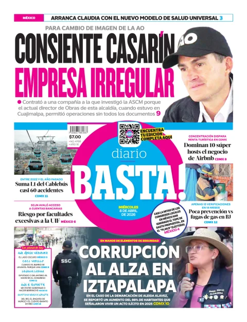Portada de Basta! (portada)