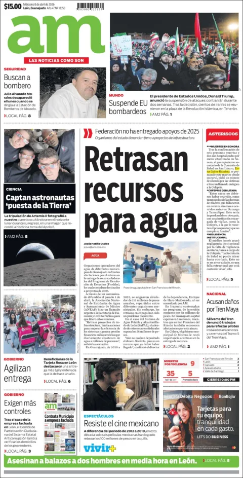 Portada de Am Corredor Industrial del miércoles, 8 de abril de 2026
