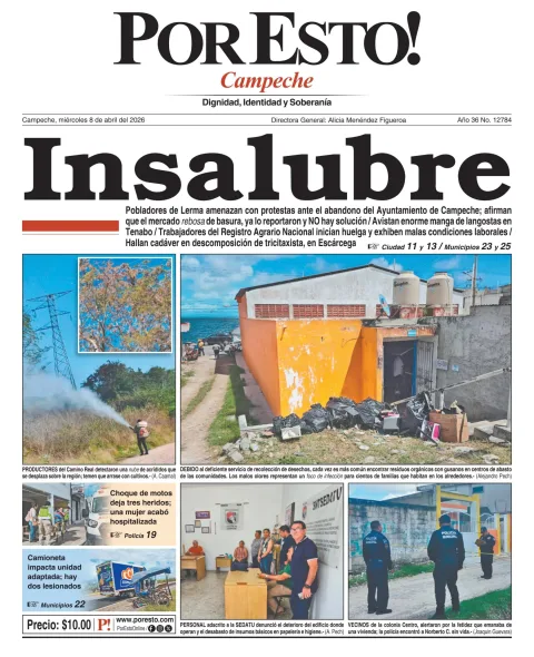 Portada de Por Esto (campeche)