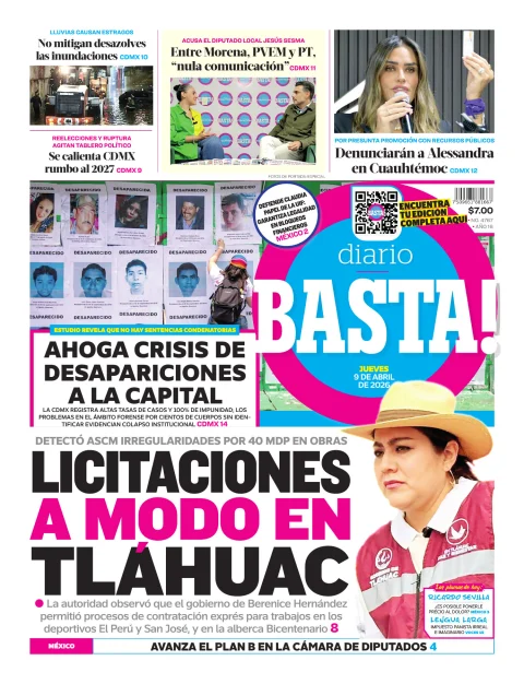 Portada de Basta! (portada)