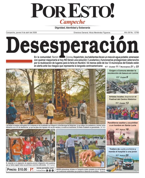 Portada de Por Esto (campeche)
