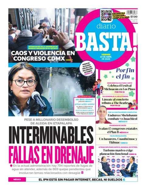 Portada de Basta! (portada)