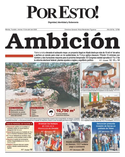 Portada de Por Esto (merida, Yucatan)