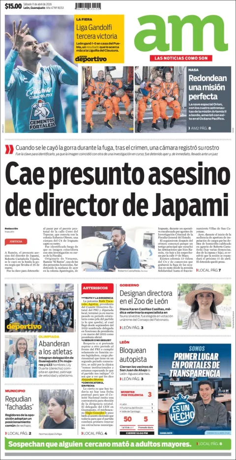 Portada de Am Corredor Industrial del sábado, 11 de abril de 2026