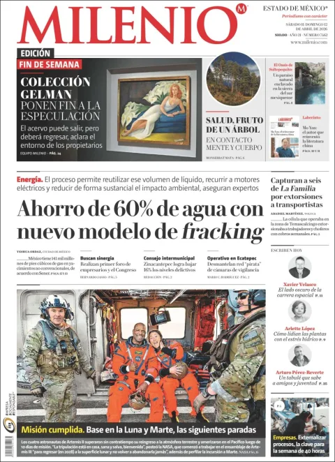 Portada de Milenio Edo de Mexico