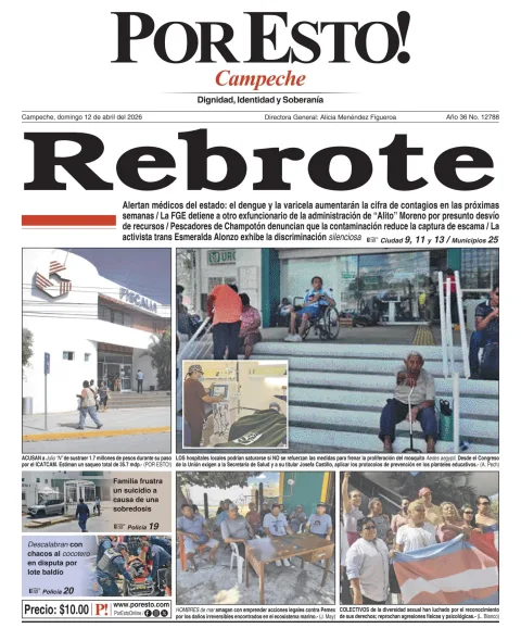 Portada de Por Esto (campeche)