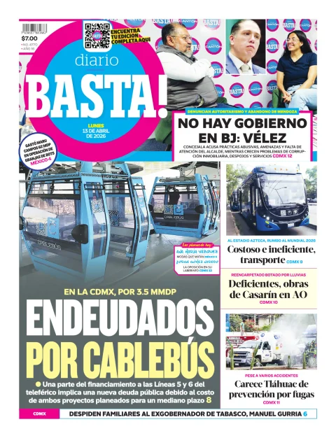 Portada de Basta! (portada)