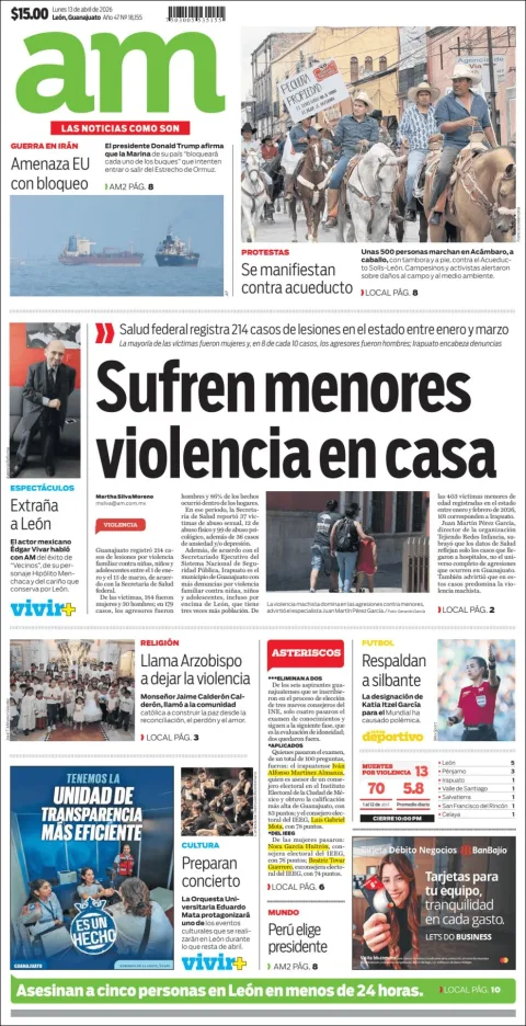 Portada de Am Corredor Industrial del lunes, 13 de abril de 2026
