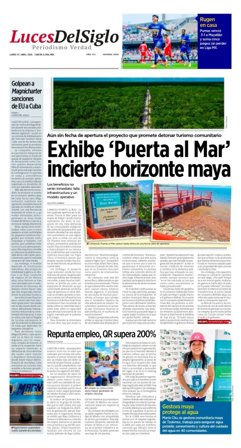 Portada de Luces del Siglo