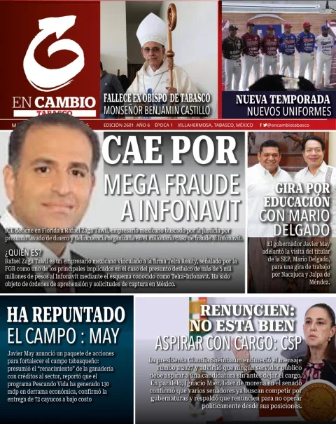 Portada de En Cambio - Tabasco (portada)