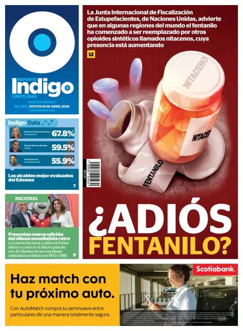 Portada de Reporte Indigo Nacional del jueves, 16 de abril de 2026