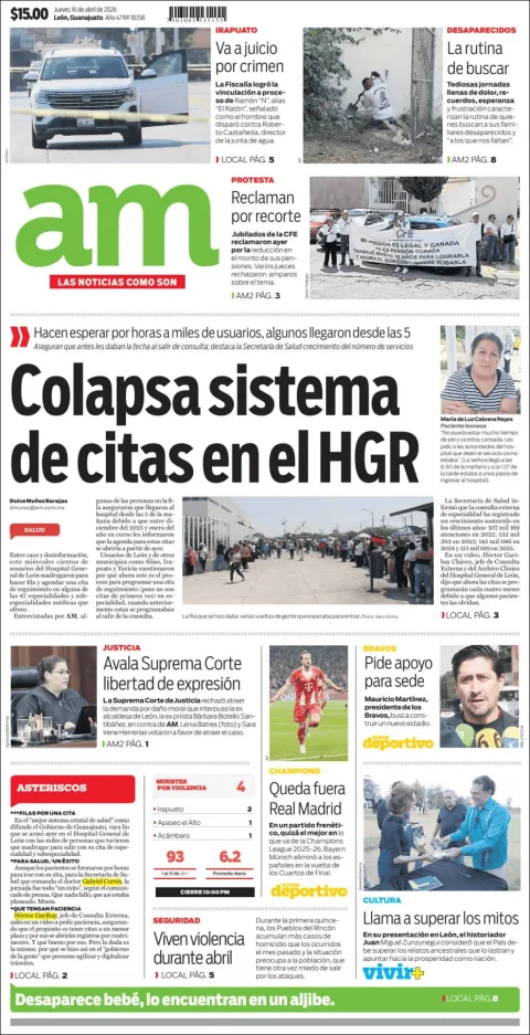 Portada de Am Corredor Industrial del jueves, 16 de abril de 2026